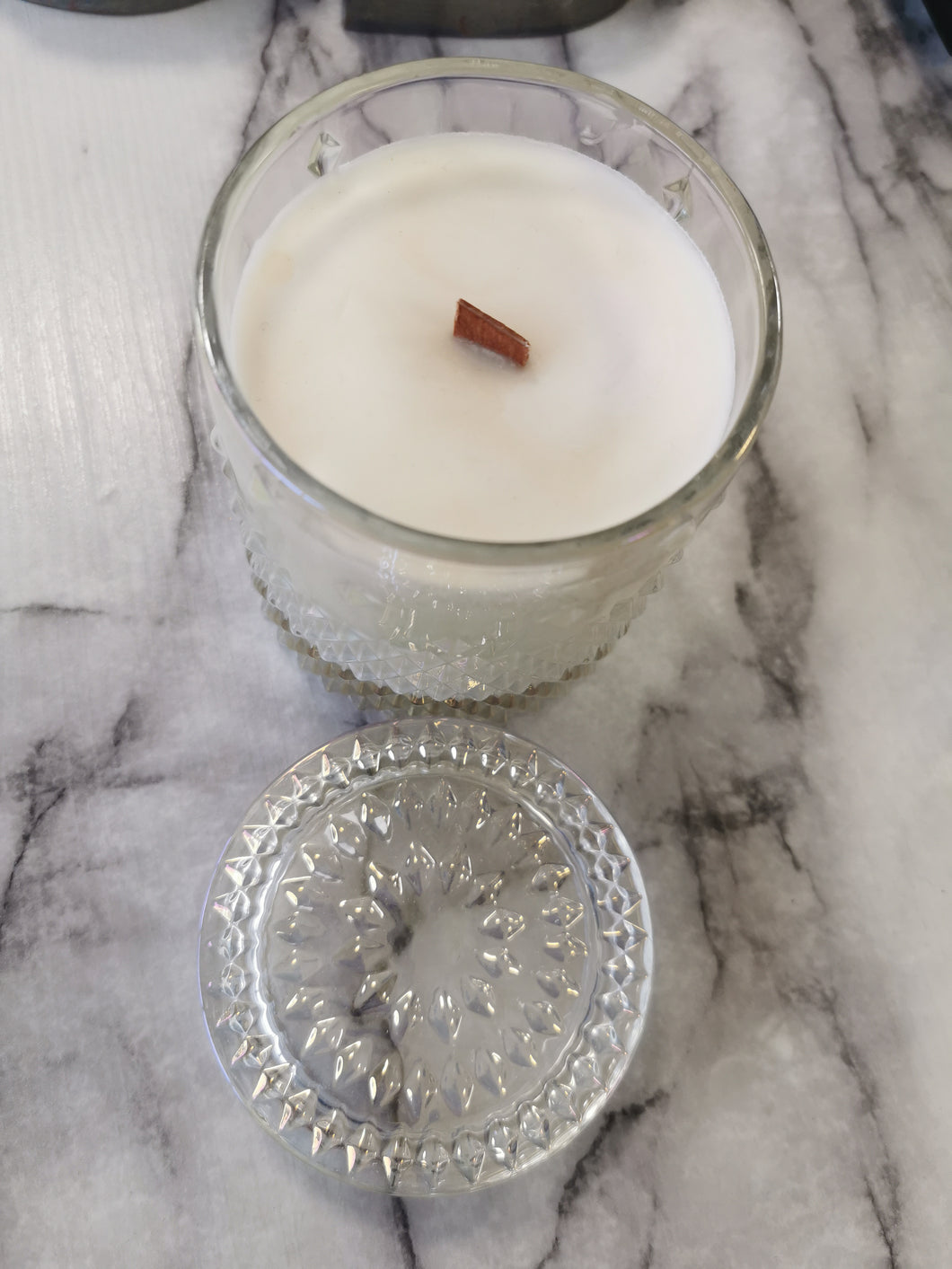 Iridescent Stud Jar Candle